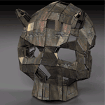 AC3D Metal Skull