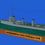 German destroyer G101