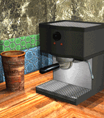 Dzemo's coffee machine
