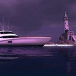 Bertram Fishing yacht