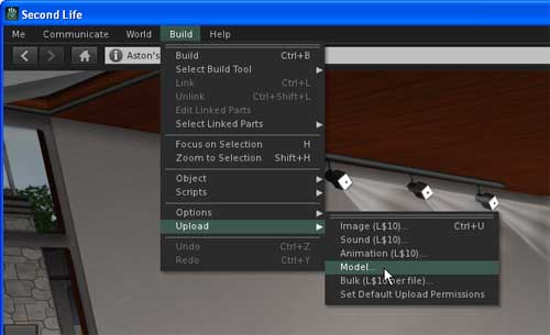 ac3d builds for second life ac3d builds for second life