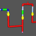 Plumbing simulation