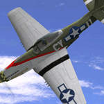 P-51 Parkzone RC Model for ClearView Sim