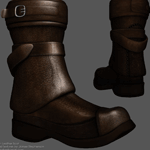 Second Life Briwb Leather Boot